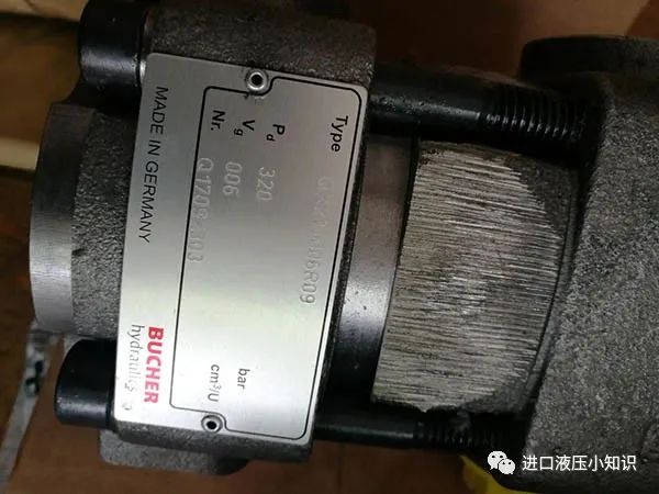 BUCHER泵的工作性能以及正確的安裝順序！